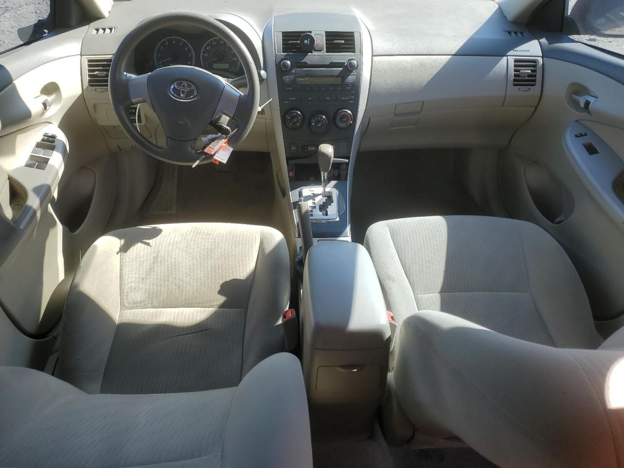 2010 Toyota Corolla VIN 2T1BU4EE7AC457744 Copart auction photo, side / front end damage thumbnail 8