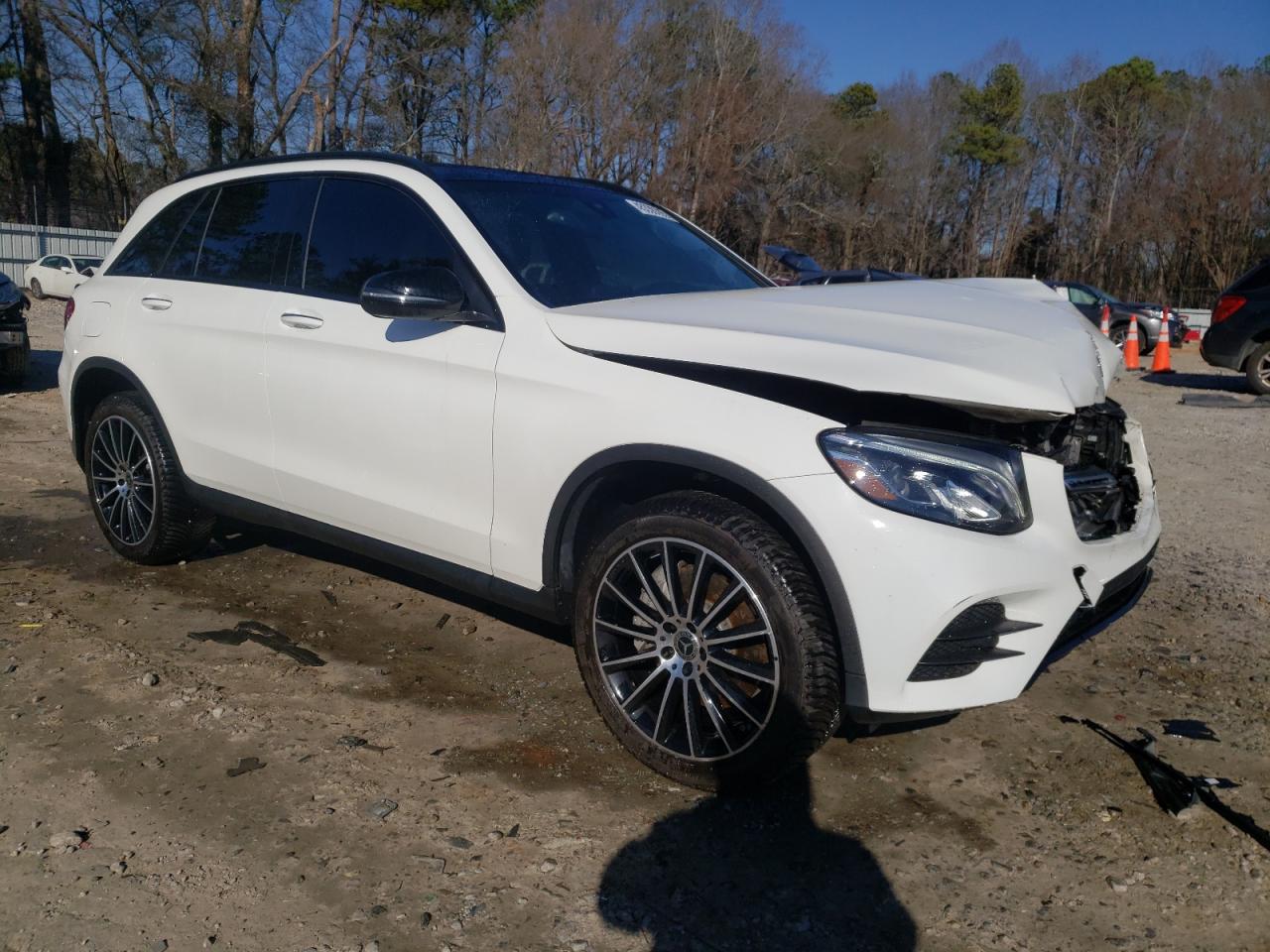 2019 Mercedes-Benz GLC VIN WDC0G4JB5K1000294 Copart auction photo, front end damage thumbnail 4