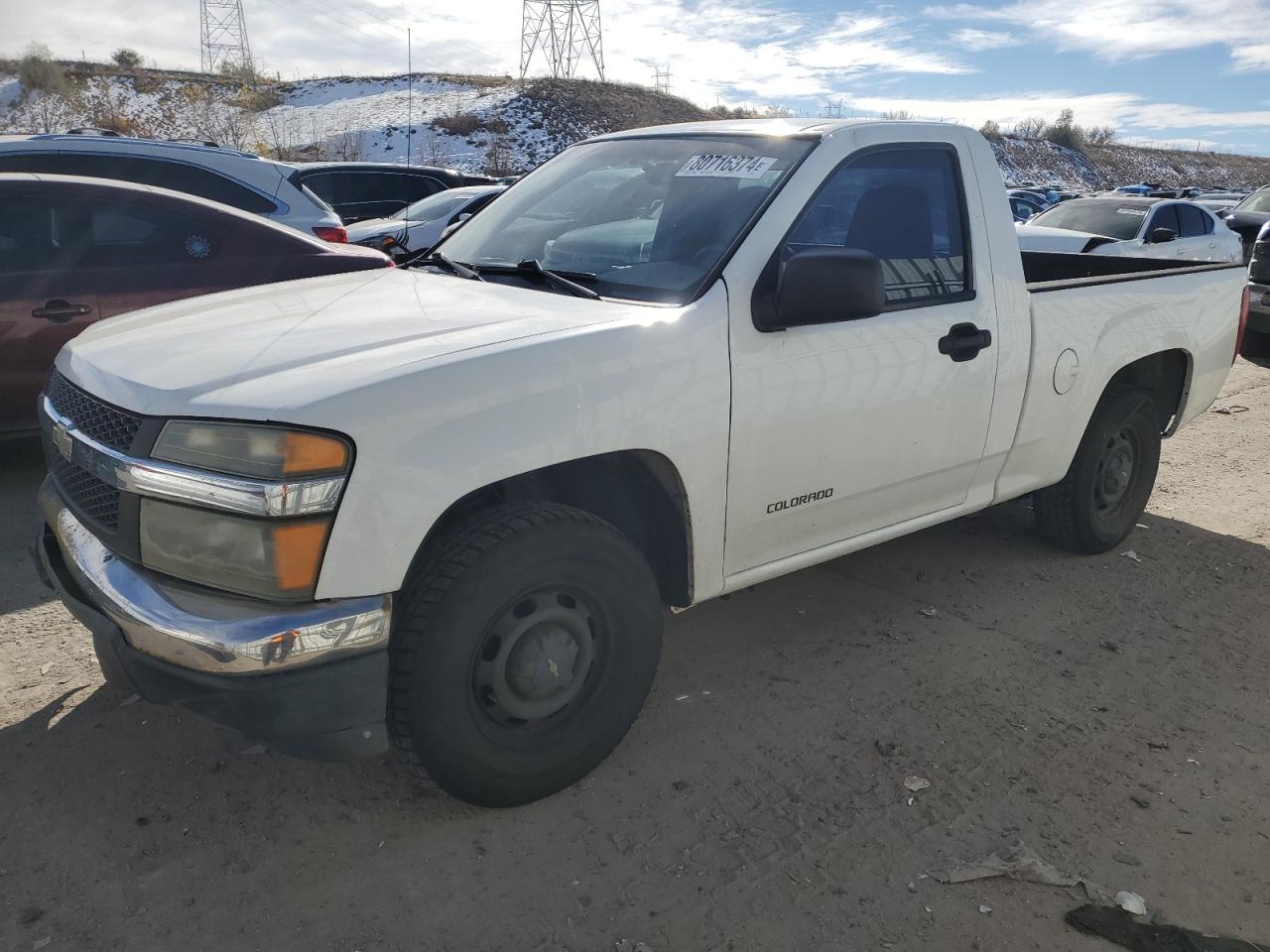 2005 Chevrolet Colorado VIN 1GCCS148658162477