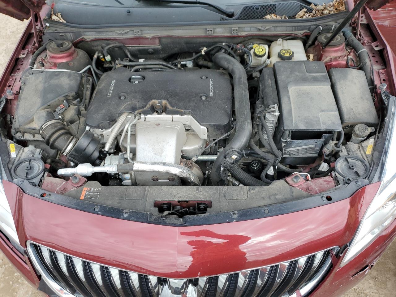 2016 Buick Regal VIN 2G4GS5GX8G9137725 Copart auction photo, front end / side damage thumbnail 11