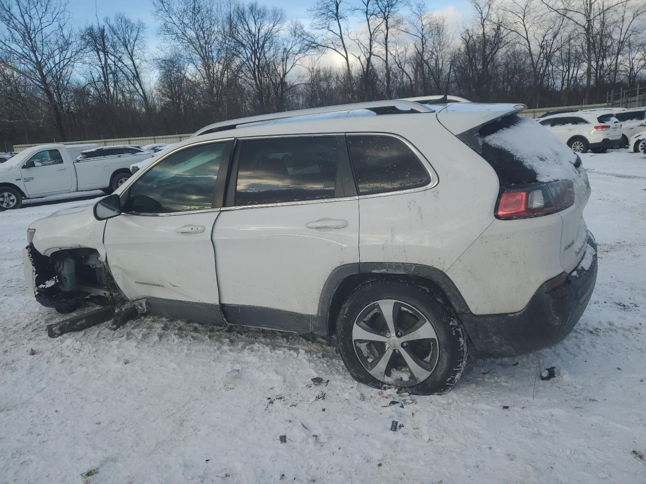2020 Jeep Grand Cherokee VIN 1C4PJMDXXLD558493 Copart auction photo, side / front end damage thumbnail 2