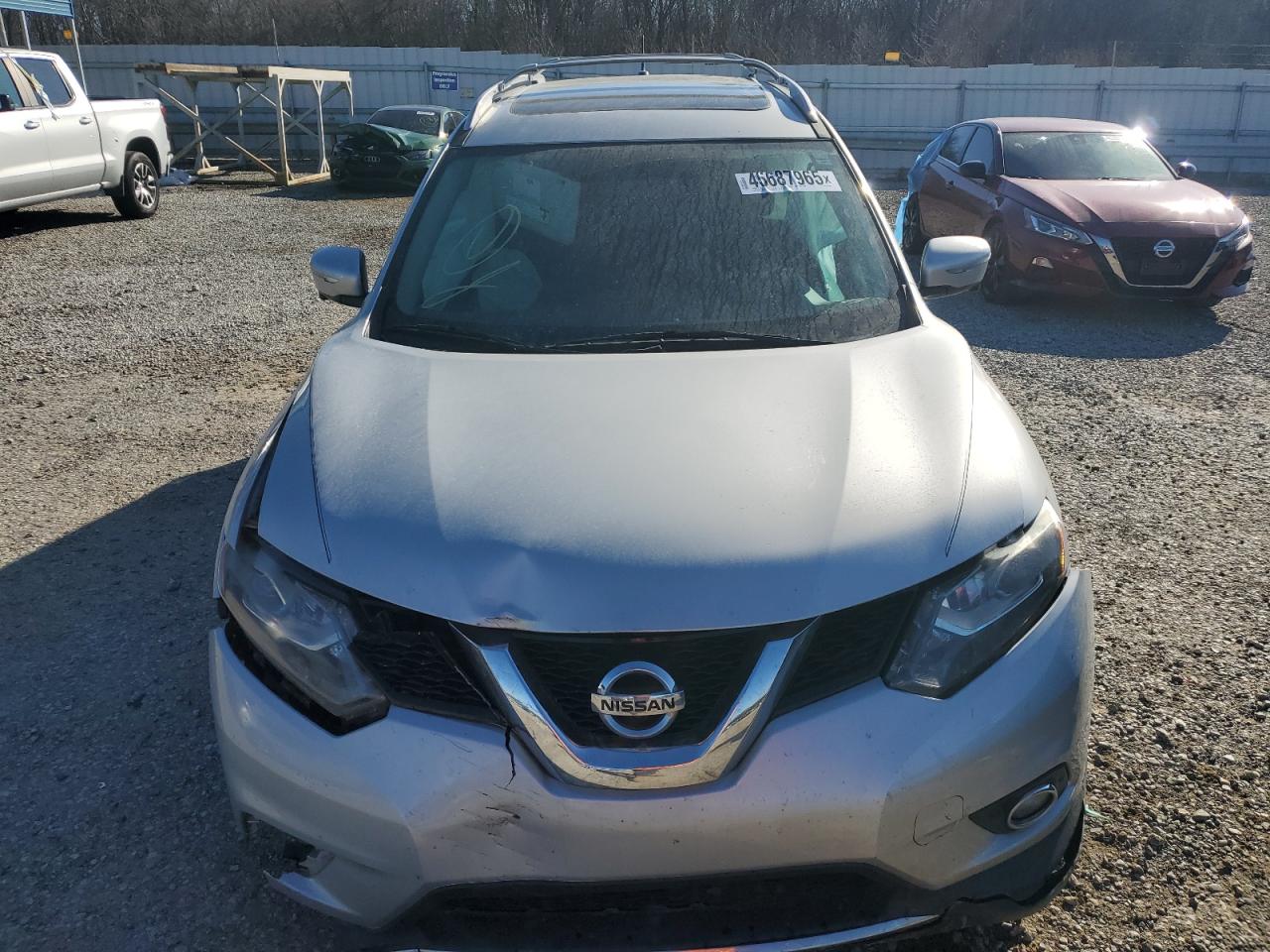 2015 Nissan Rogue VIN 5N1AT2MT4FC802369 Copart auction photo, side / all over damage thumbnail 5