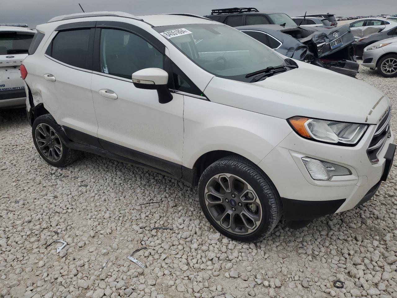 2018 Ford EcoSport VIN MAJ6P1WL9JC243552 Copart auction photo, all over damage thumbnail 4