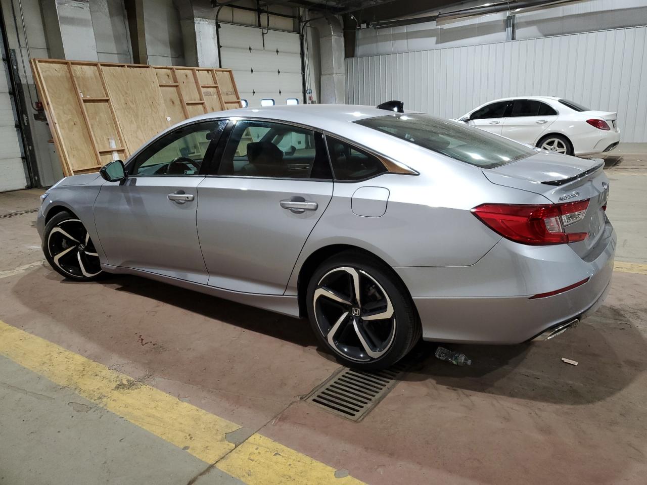 2022 Honda Accord VIN 1HGCV1F37NA010467 Copart auction photo, all over damage thumbnail 2