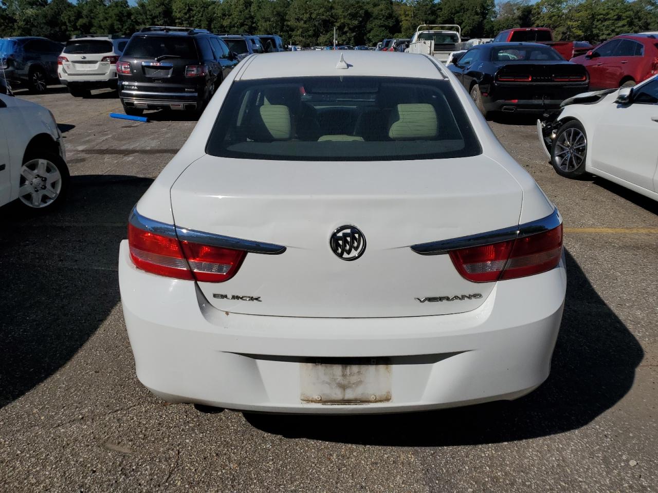 2014 Buick Verano VIN 1G4PP5SK3E4161248 Copart auction photo, front end / side damage thumbnail 6