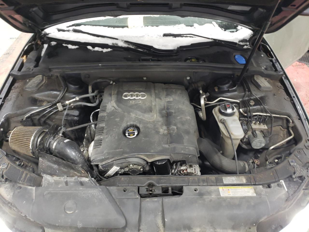 2014 Audi A4 VIN WAUFFAFL6EN022589 Copart auction photo, front end damage thumbnail 11