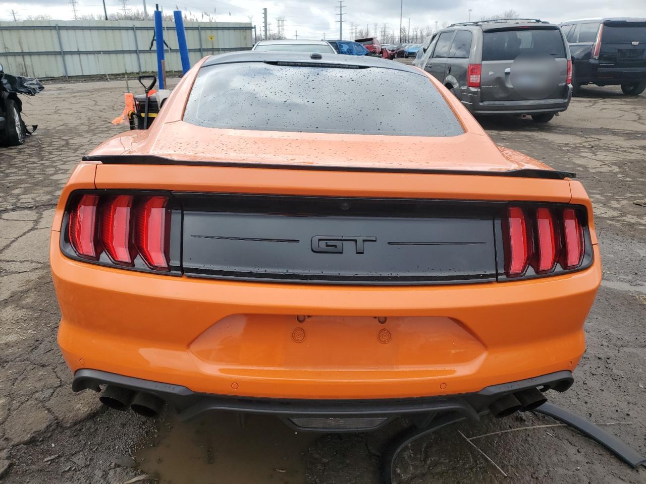 2020 Ford Mustang VIN 1FA6P8CF3L5118013 Copart auction photo, front end damage thumbnail 6