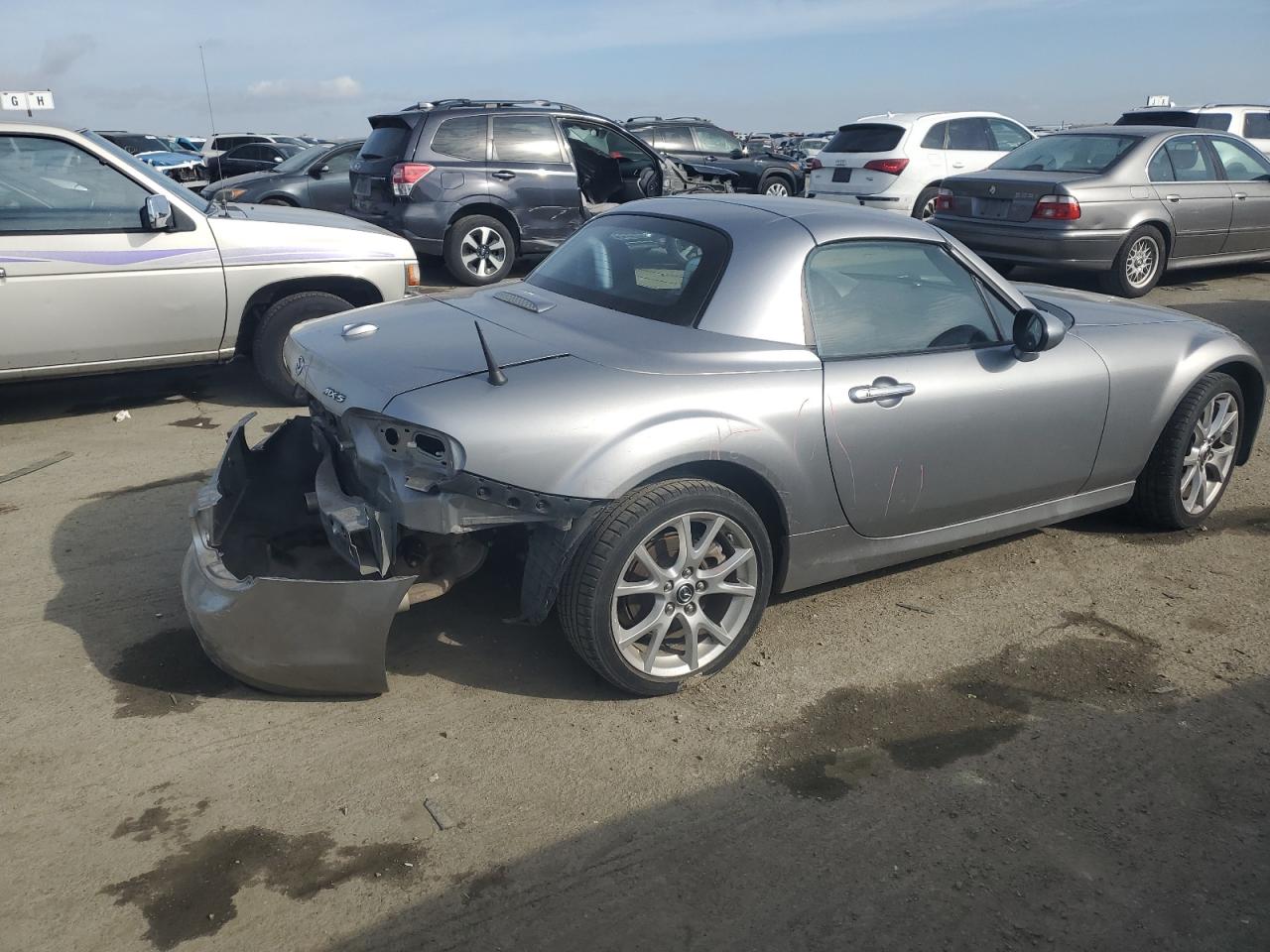 2013 Mazda MX-5 VIN JM1NC2PF5D0231758 Copart auction photo, rear end damage thumbnail 3
