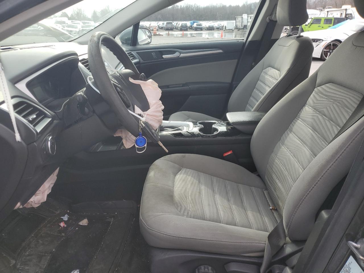 2016 Ford Fusion VIN 3FA6P0G77GR129670 Copart auction photo, front end damage thumbnail 7