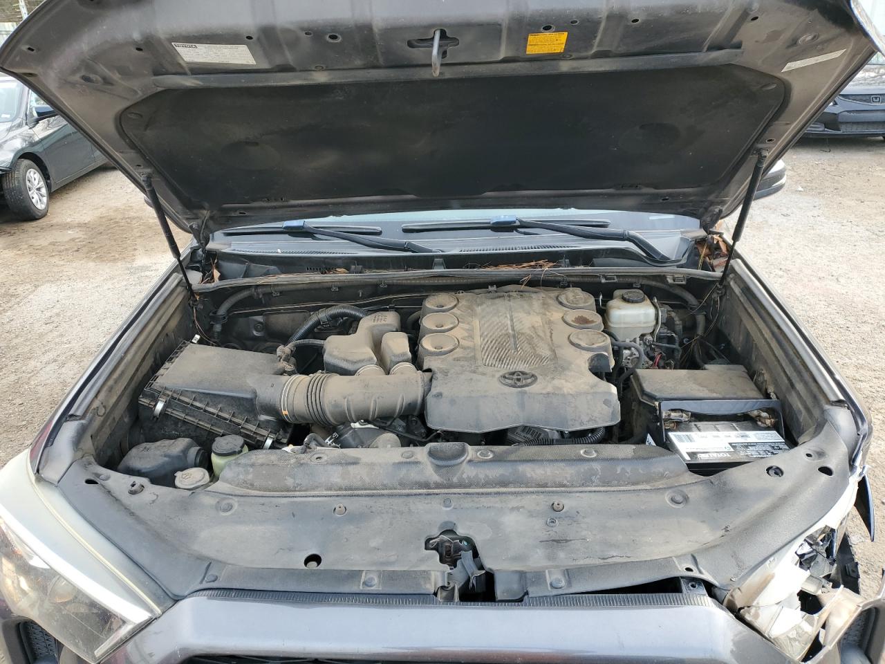 2015 Toyota 4Runner VIN JTEZU5JR0F5086178 Copart auction photo, front end damage thumbnail 12