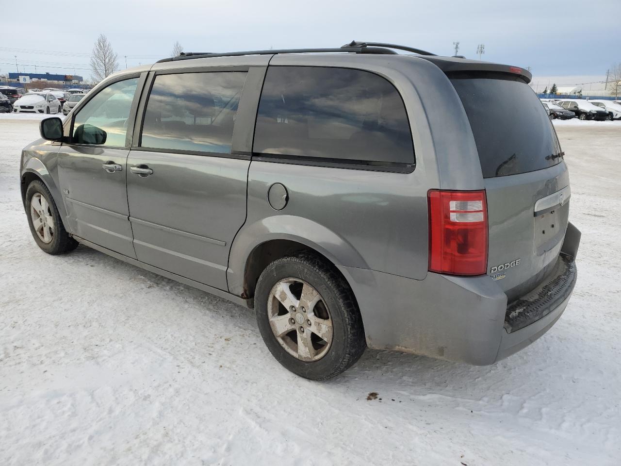 2009 Dodge Caravan VIN 2D8HN44E69R700787 Copart auction photo, side / rear end damage thumbnail 2