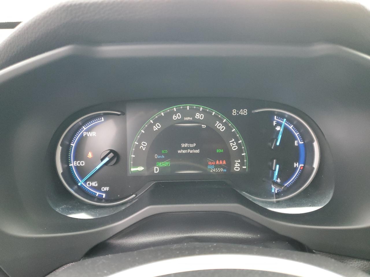 2019 Toyota RAV 4 VIN JTMDWRFV2KD511342 Copart auction photo, rear end damage thumbnail 9