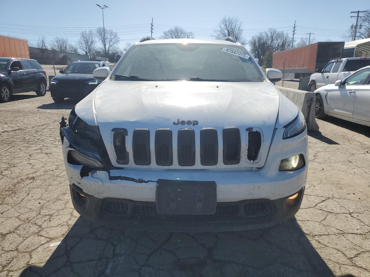 2018 Jeep Grand Cherokee VIN 1C4PJMCBXJD532799 Copart auction photo, front end damage thumbnail 5