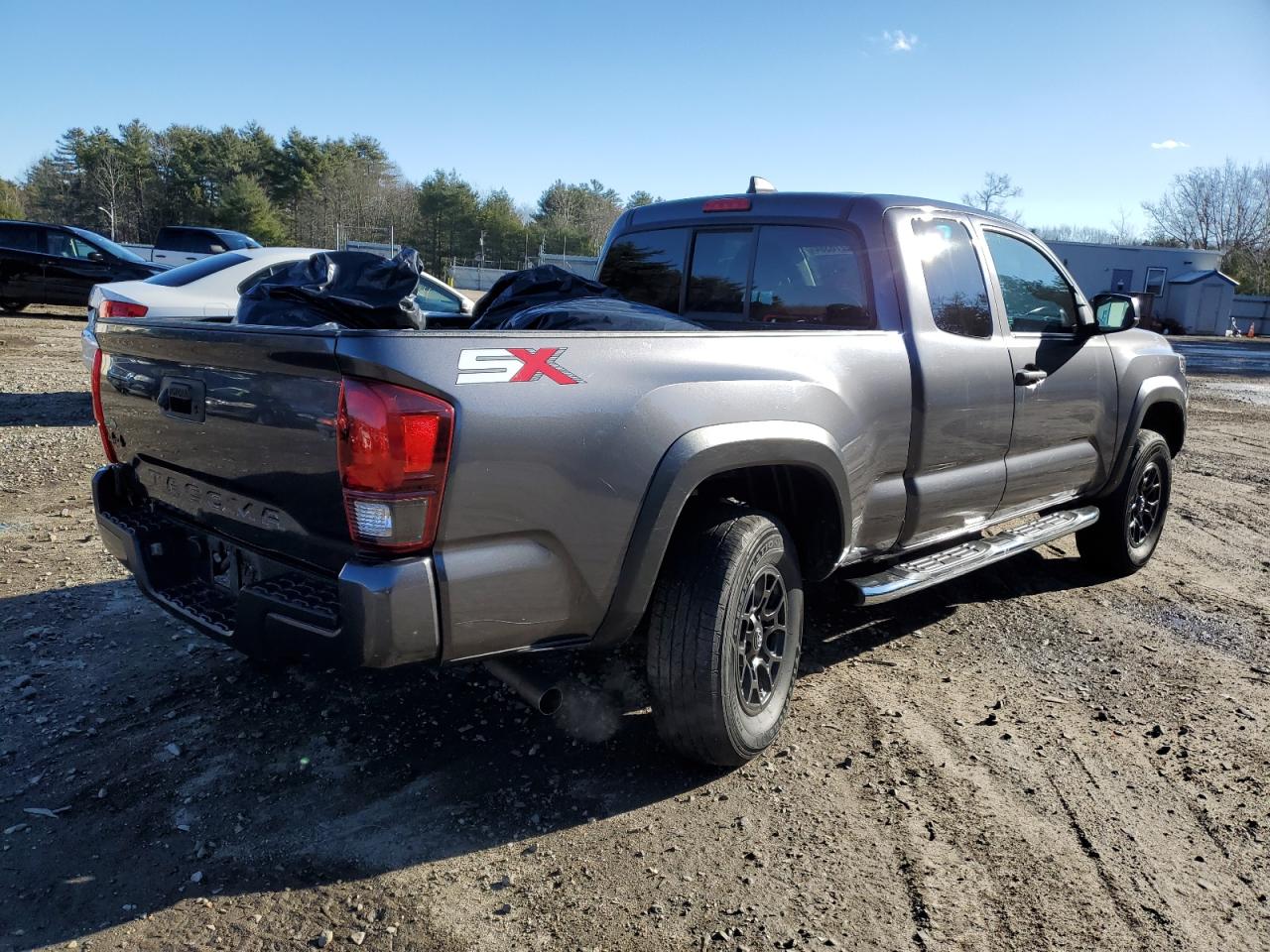 2021 Toyota Tacoma VIN 3TYSX5EN9MT003511 Copart auction photo, side / minor dent/scratches damage thumbnail 3
