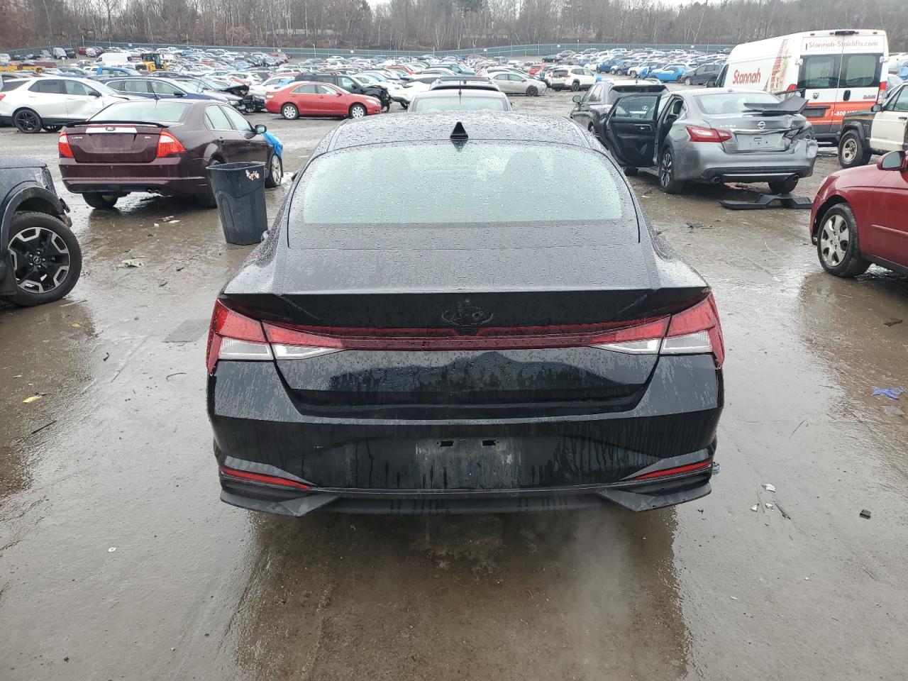2021 Hyundai Elantra VIN KMHLM4AG6MU162665 Copart auction photo, front end damage thumbnail 6