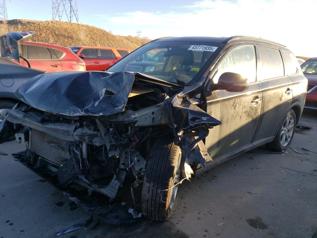 2015 Mitsubishi Outlander VIN JA4AZ3A3XFZ010120