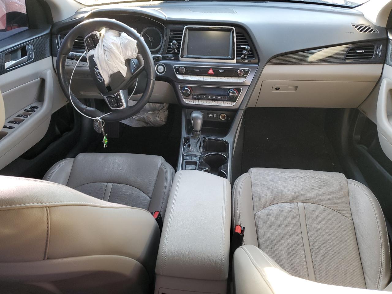 2018 Hyundai Sonata VIN 5NPE34AFXJH606207 Copart auction photo, front end / minor dent/scratches damage thumbnail 8