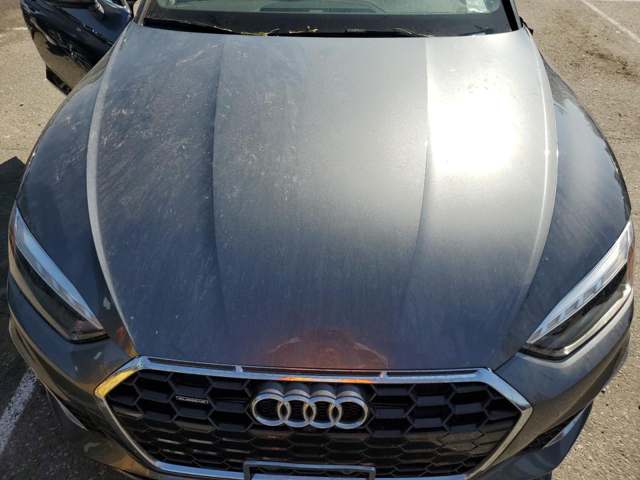 2023 Audi A5 VIN WAUFACF59PA060341 Copart auction photo, side / rear end damage thumbnail 11