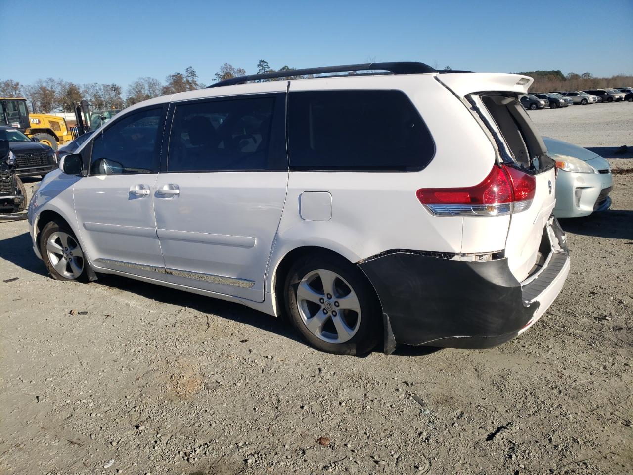 2014 Toyota Sienna VIN 5TDKK3DC1ES479672 Copart auction photo, all over damage thumbnail 2