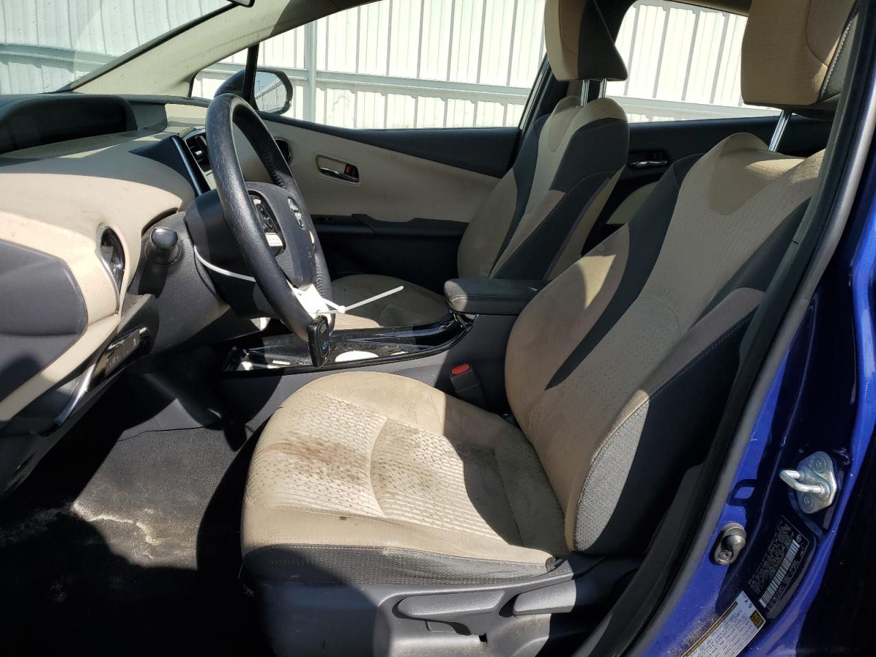 2016 Toyota Prius VIN JTDKARFU7G3506681 Copart auction photo, front end / side damage thumbnail 7