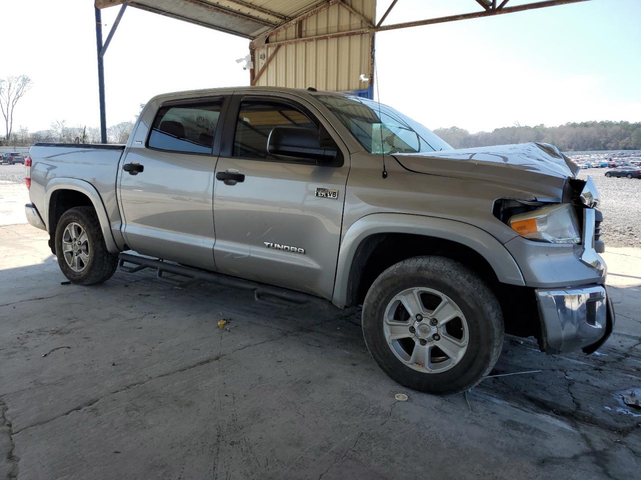 2014 Toyota Tundra VIN 5TFDW5F12EX367641 Copart auction photo, front end damage thumbnail 4
