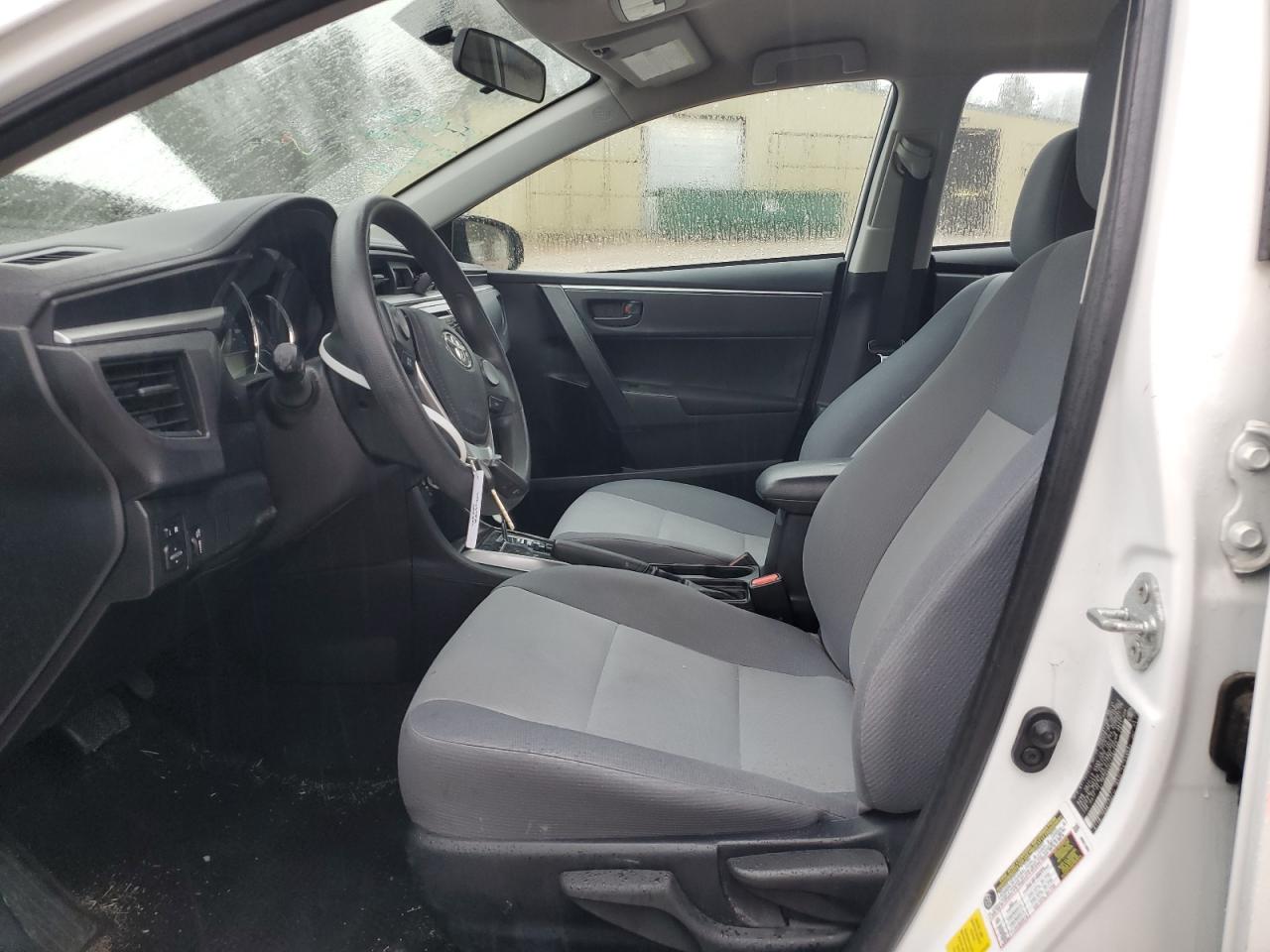 2014 Toyota Corolla VIN 2T1BURHE6EC188649 Copart auction photo, side / front end damage thumbnail 7
