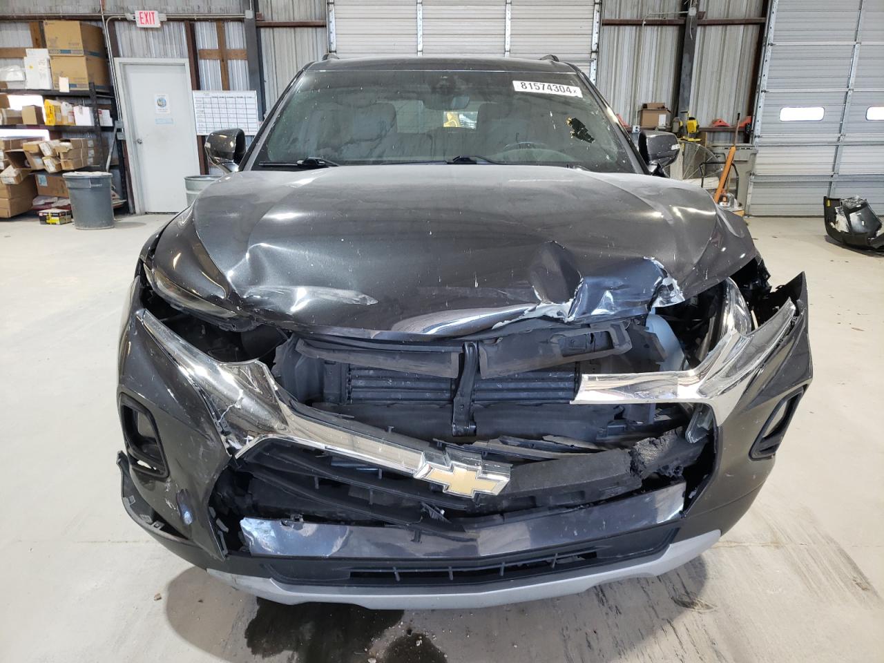 2021 Chevrolet Blazer VIN 3GNKBDRS1MS575051 Copart auction photo, front end / minor dent/scratches damage thumbnail 5
