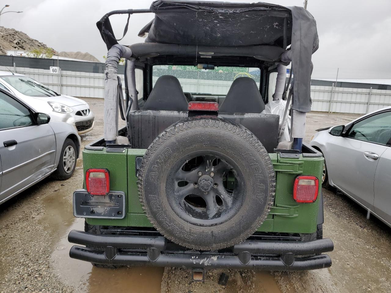 1997 Jeep Wrangler VIN 1J4FY29P6VP524888 Copart auction photo, minor dent/scratches damage thumbnail 6
