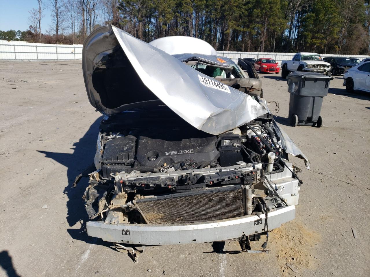 2017 Chevrolet Impala VIN 2G1145S35H9171768 Copart auction photo, all over damage thumbnail 5
