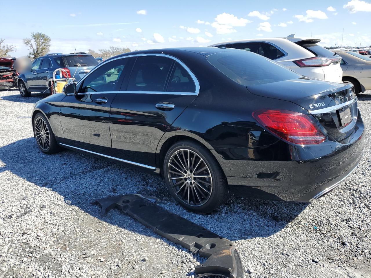 2019 Mercedes-Benz C-klasse VIN 55SWF8DB3KU295813 Copart auction photo, undercarriage damage thumbnail 2
