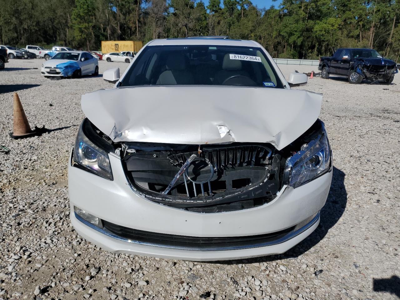 2015 Buick LaCrosse VIN 1G4GD5G38FF149113 Copart auction photo, front end damage thumbnail 5