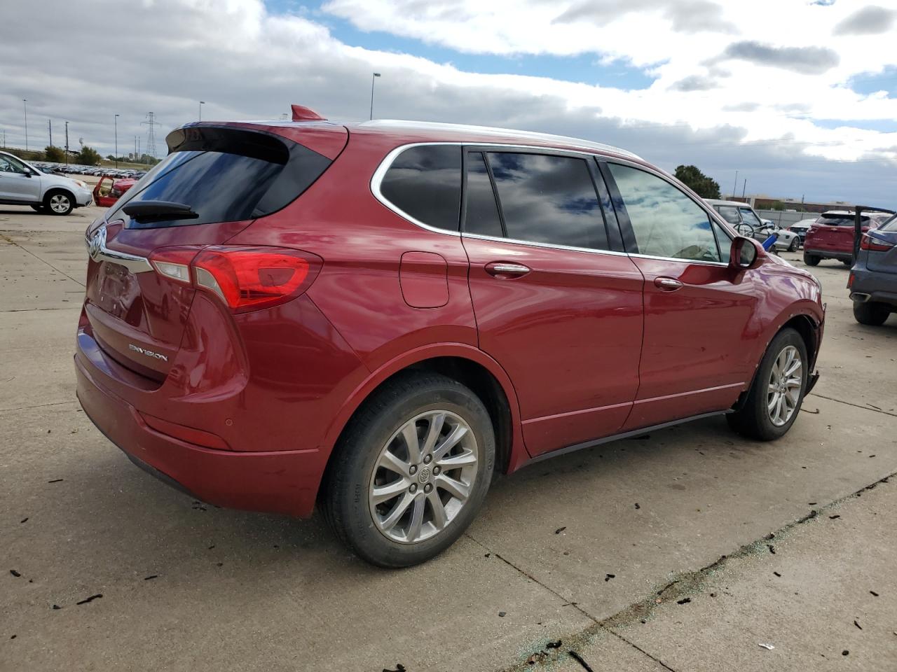 2020 Buick Envision VIN LRBFXCSA2LD155447 Copart auction photo, front end / mechanical damage thumbnail 3