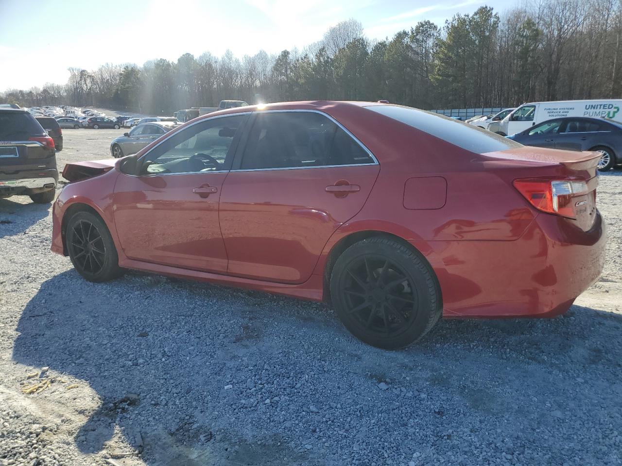 2012 Toyota Camry VIN 4T1BK1FKXCU513122 Copart auction photo, front end damage thumbnail 2