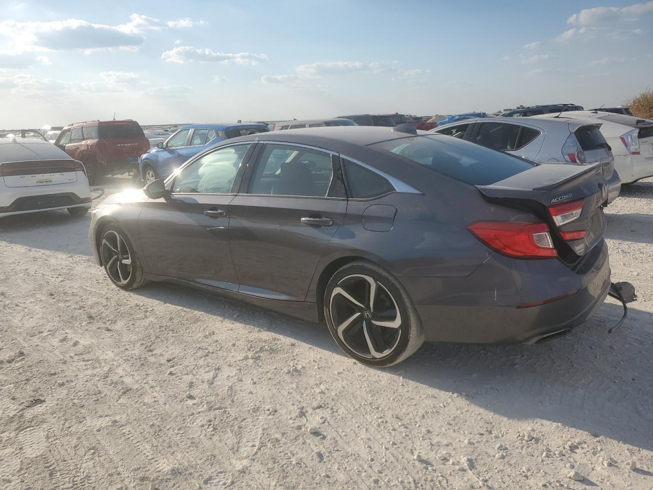 2019 Honda Accord VIN 1HGCV1F31KA024523 Copart auction photo, rear end damage thumbnail 2