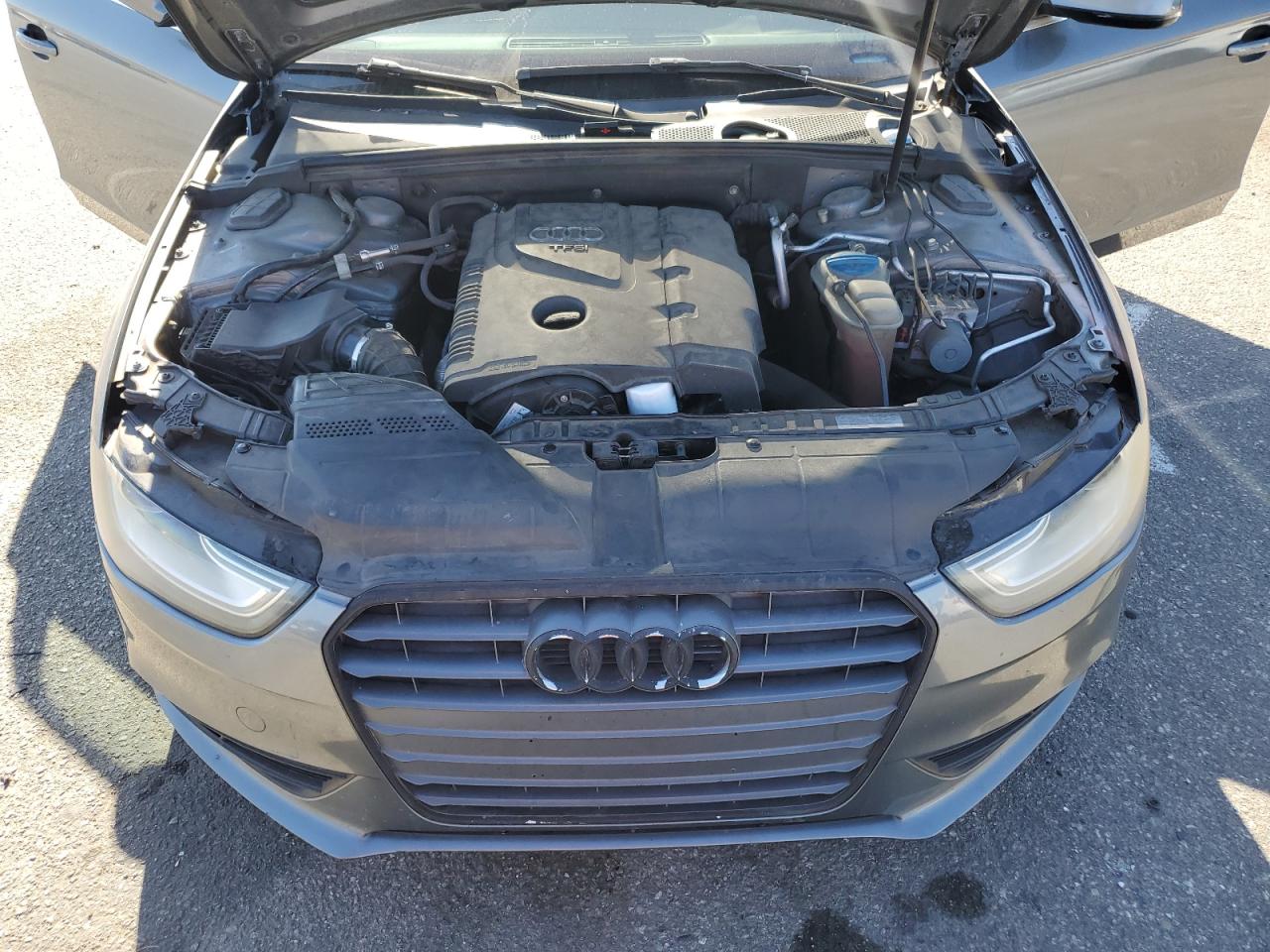 2013 Audi A4 VIN WAUAFAFL3DA055128 Copart auction photo, rear end damage thumbnail 12