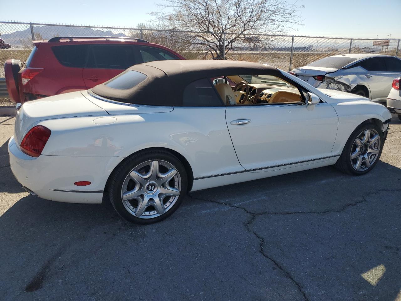 2008 Bentley Continental VIN SCBDR33W58C054660 Copart auction photo, front end damage thumbnail 3