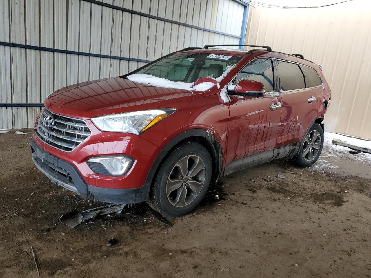 2013 Hyundai Santa Fe VIN KM8SNDHFXDU012435