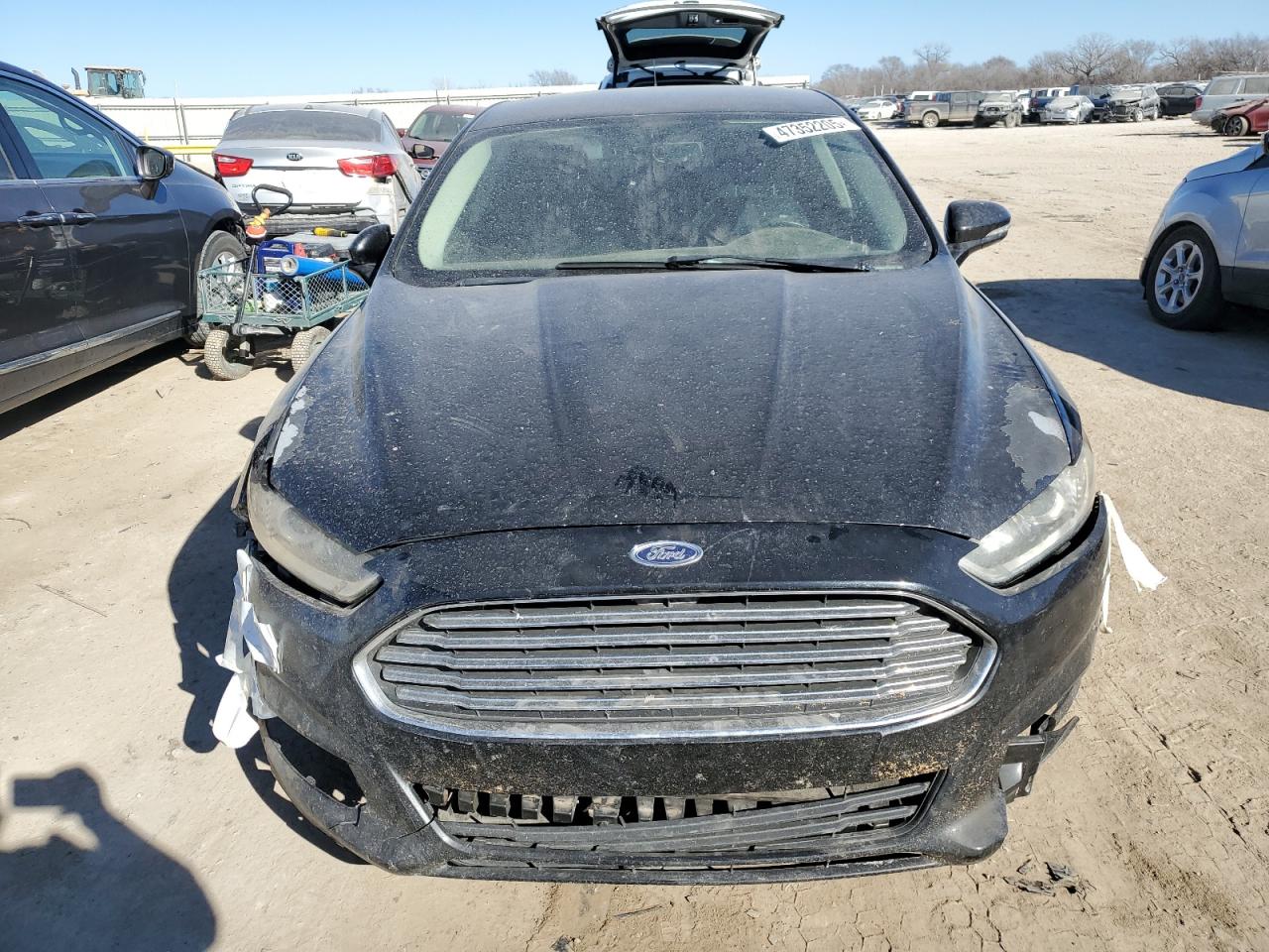 2015 Ford Fusion VIN 3FA6P0HD7FR292662 Copart auction photo, front end / rear end damage thumbnail 5