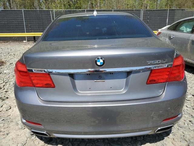 2011 BMW 7er VIN WBAKC8C57BC432184 Copart auction photo, side damage thumbnail 6