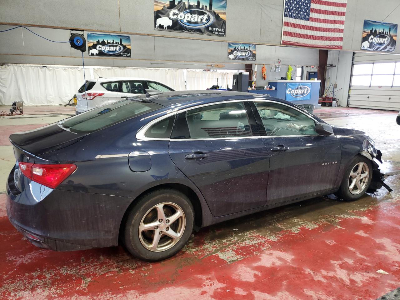 2016 Chevrolet Malibu VIN 1G1ZB5ST8GF277565 Copart auction photo, front end damage thumbnail 3