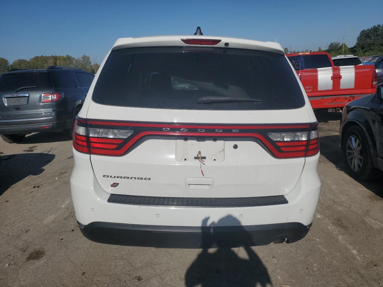 2020 Dodge Durango VIN 1C4RDJFGXLC309693 Copart auction photo, front end / stripped damage thumbnail 6