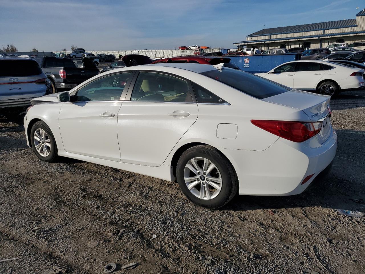 2014 Hyundai Sonata VIN 5NPEB4AC6EH934965 Copart auction photo, front end damage thumbnail 2