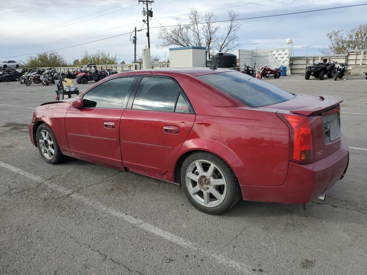 2004 Cadillac CTS VIN 1G6DM577840132566 Copart auction photo, front end damage thumbnail 2