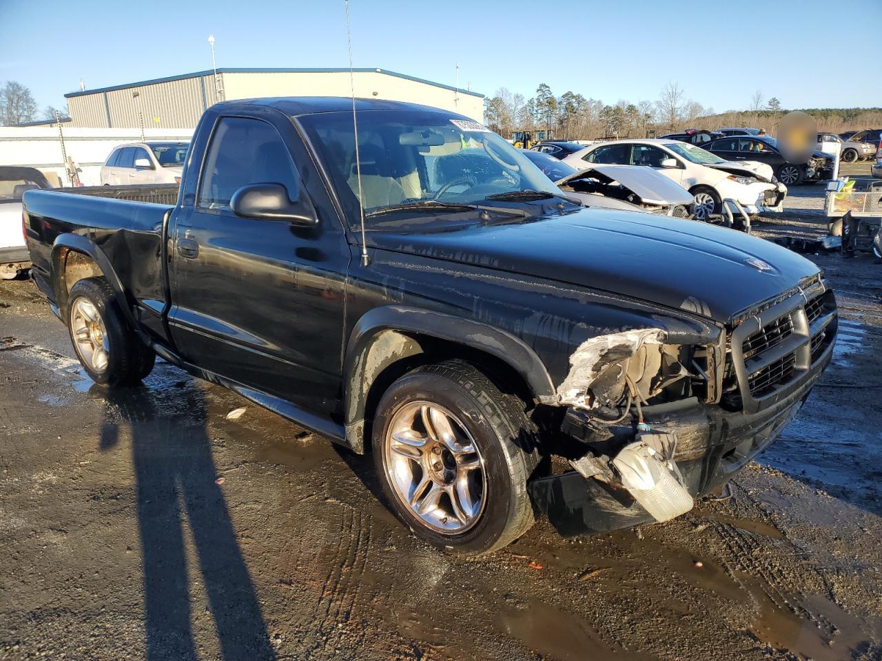 2003 Dodge Dakota VIN 1D7FL76Z53S266631 Copart auction photo, front end damage thumbnail 4