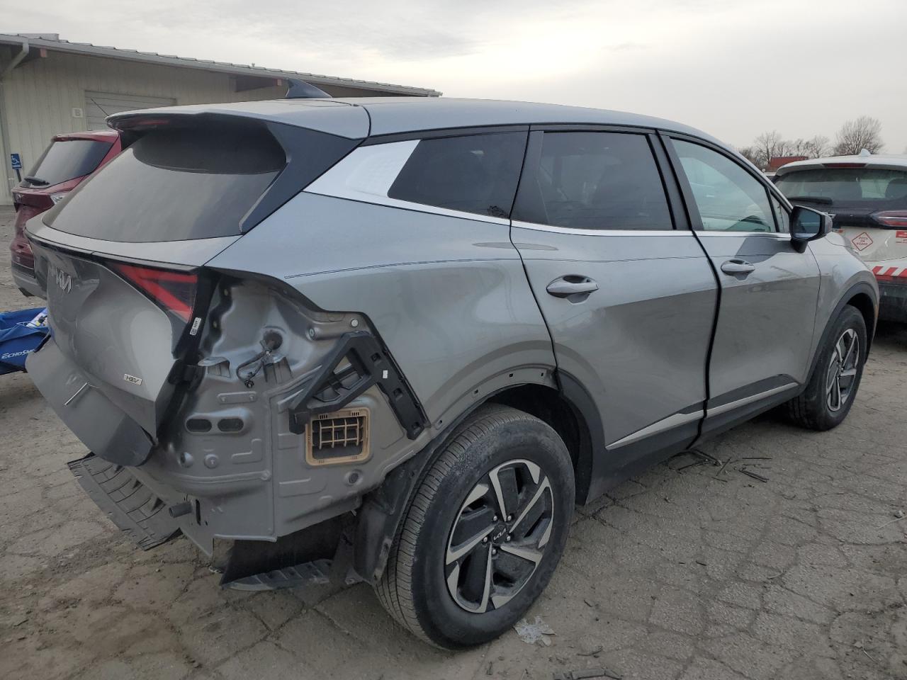 2023 KIA Sportage VIN KNDPUCAG9P7060036 Copart auction photo, rear end damage thumbnail 3
