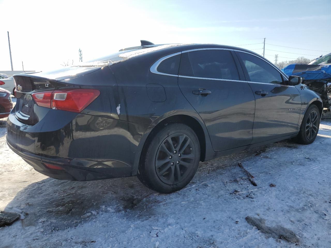 2018 Chevrolet Malibu VIN 1G1ZD5ST0JF173119 Copart auction photo, front end damage thumbnail 3