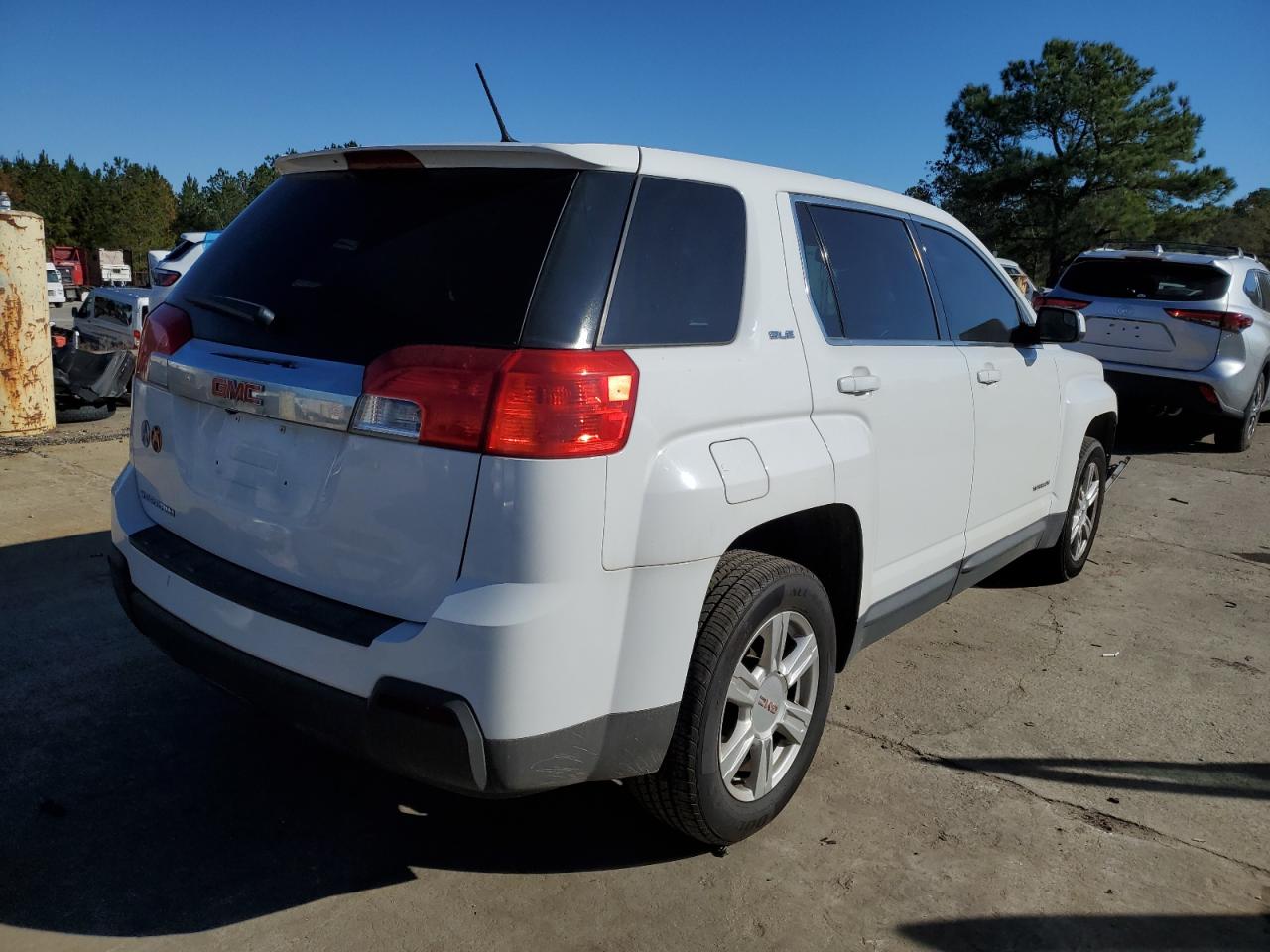 2014 GMC Terrain VIN 2GKALMEK8E6121035 Copart auction photo, front end damage thumbnail 3