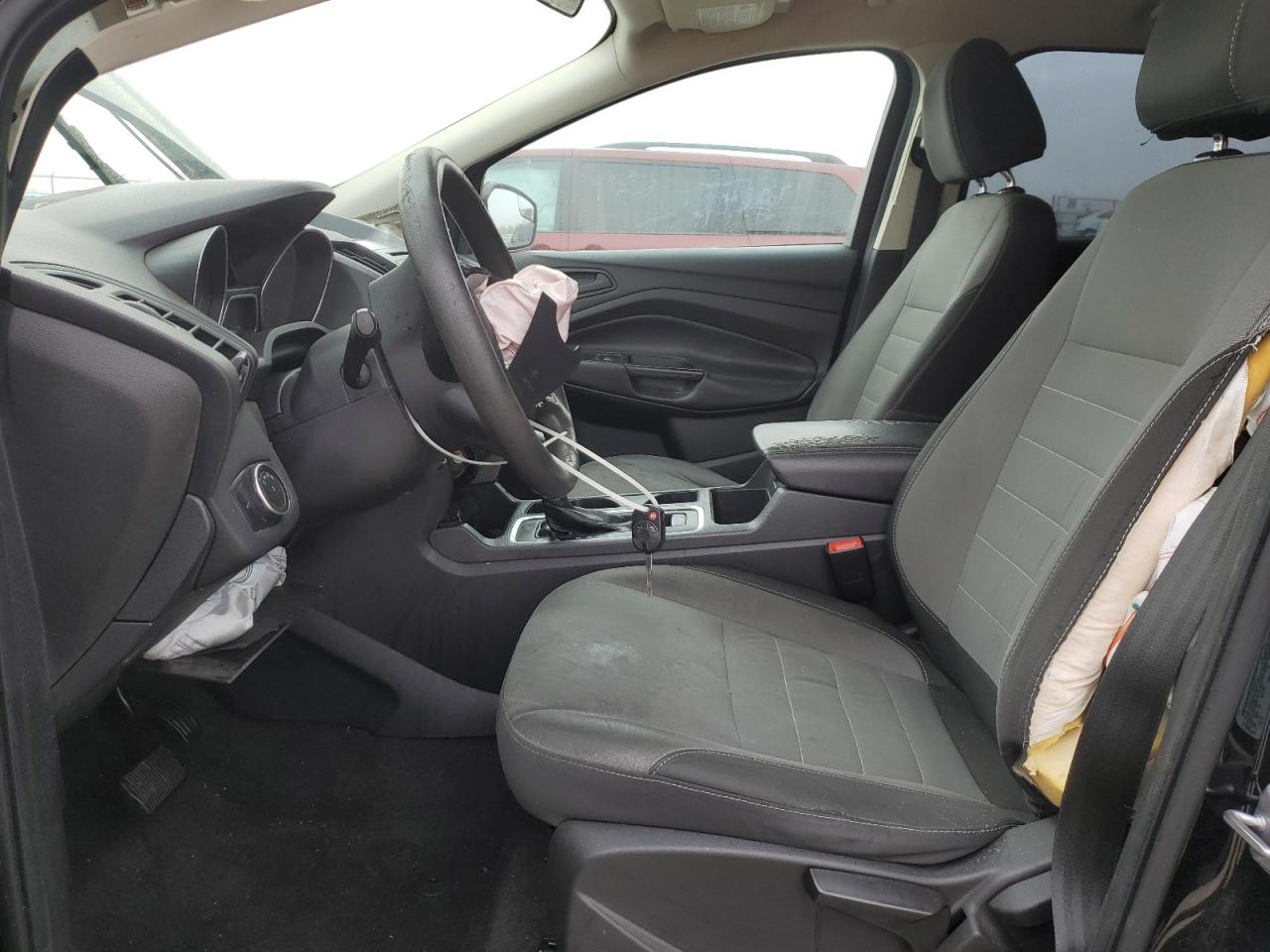 2017 Ford Escape VIN 1FMCU0F73HUB02947 Copart auction photo, vandalism / front end damage thumbnail 7