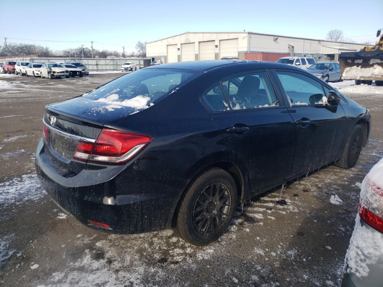 2015 Honda Civic VIN 19XFB2F59FE221700 Copart auction photo, front end / minor dent/scratches damage thumbnail 3
