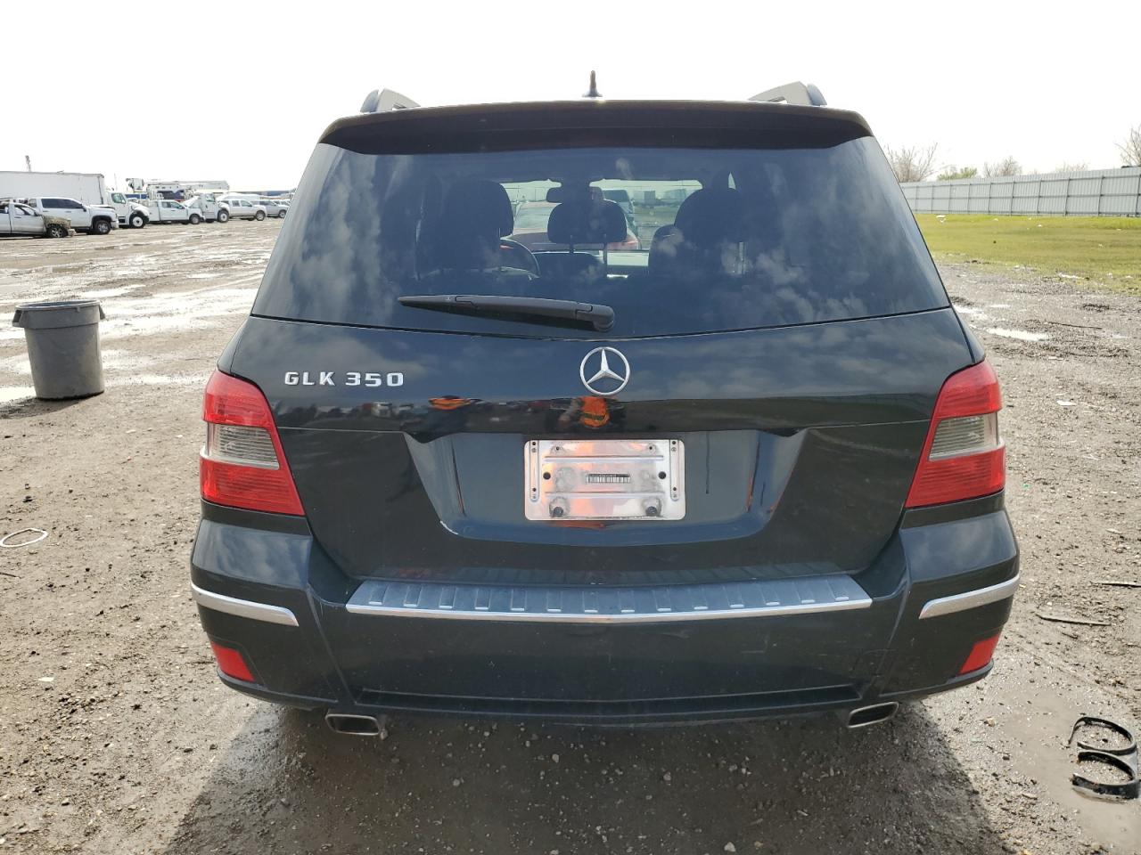 2011 Mercedes-Benz GLK-klasse VIN WDCGG5GBXBF664878 Copart auction photo, front end / side damage thumbnail 6
